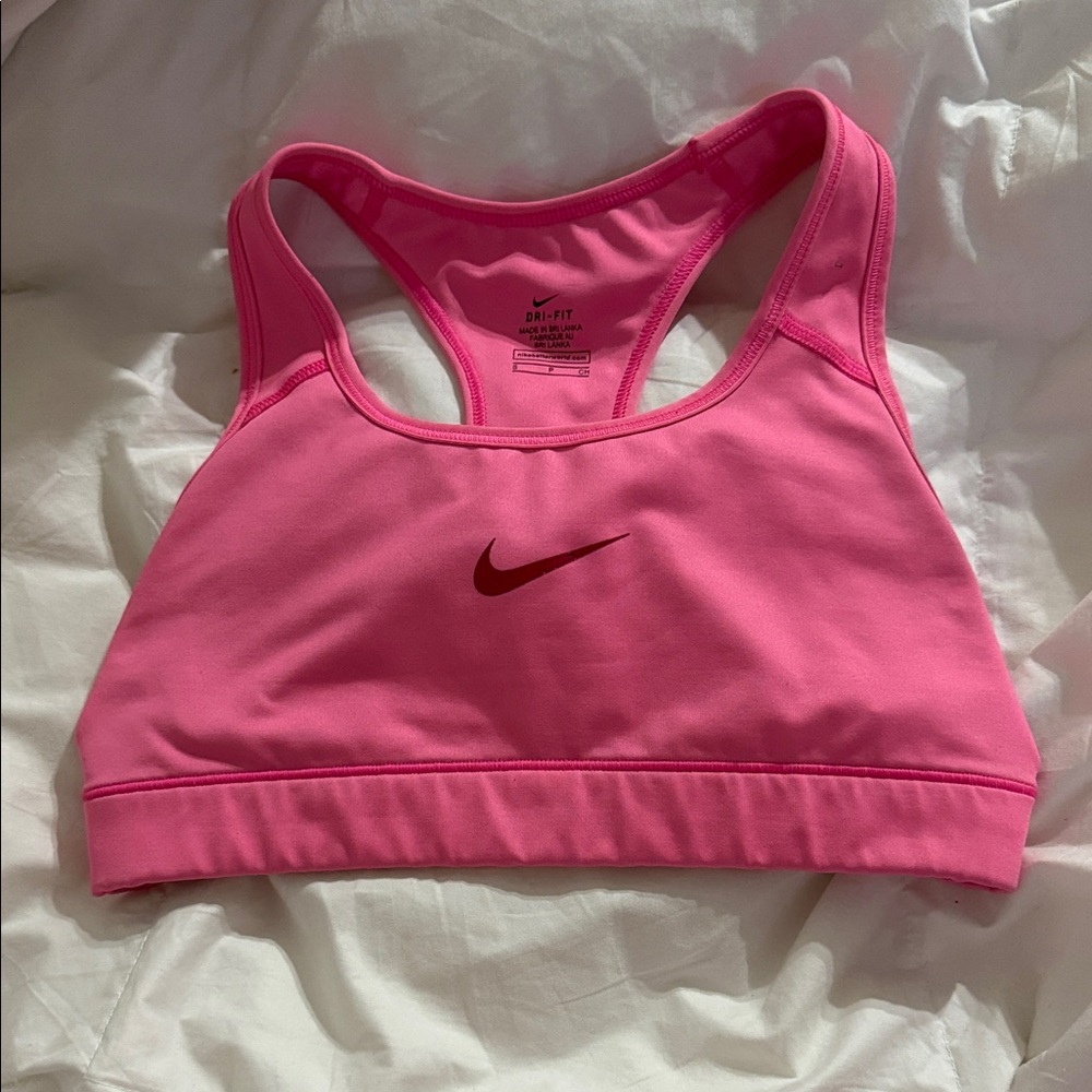 Used Nike Bright Pink Dri-FIT Sports Bra